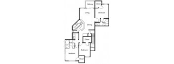 C1 Floor Plan at Windsor Coral Springs, Florida, 33067