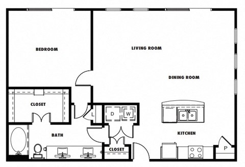A7 floor plan at Windsor Metro West, Texas, 75024
