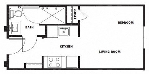 S1 floor plan at Windsor Metro West, Texas, 75024