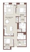 B3 Floorplan B3 Floorplan at Windsor Radio Factory, Melrose, 02176
