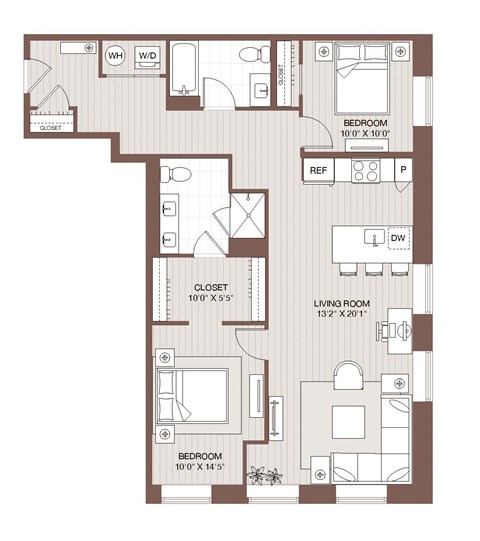 B6 Floorplan at Windsor Radio Factory, Massachusetts