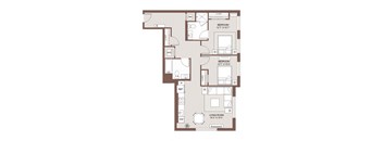 B8 Floorplan at Windsor Radio Factory, Melrose, MA, 02176