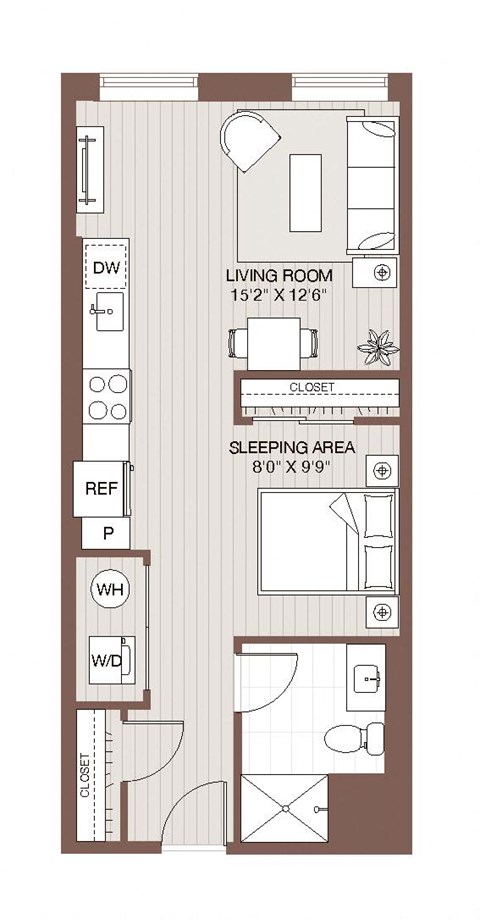 S1 Floorplan at Windsor Radio Factory, Melrose, MA