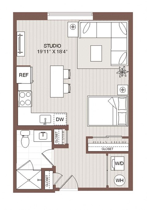S2b Floorplan at Windsor Radio Factory, Melrose, Massachusetts