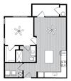A1 Floor Plans at Windsor Republic Place, Austin, 78727
