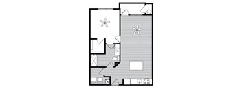 A3 Floor Plans at Windsor Republic Place, Austin, 78727