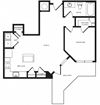 A5 floor plan at Windsor Shepherd, Texas, 77007