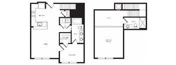 A6L floor plan at Windsor Shepherd, Texas, 77007