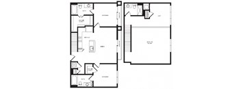 B1L floor plan at Windsor Shepherd, Texas, 77007