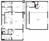 B1L floor plan at Windsor Shepherd, Texas, 77007