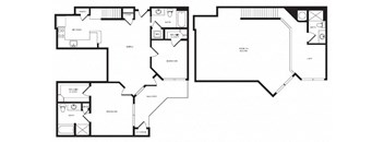 B2L floor plan at Windsor Shepherd, Texas, 77007