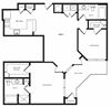 B2 floor plan at Windsor Shepherd, Texas, 77007