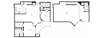 B5L floor plan at Windsor Shepherd, Texas, 77007