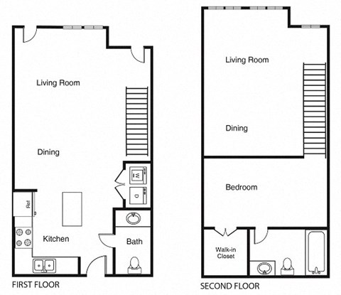 A4 Floor Plan at Windsor West Lemmon, Dallas, Texas