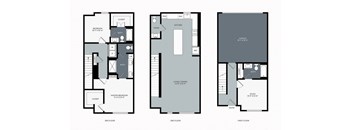 2 bed 2 bath floor plan I at Windsor West Plano Apartments, Plano , Texas