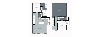 2 bed 2 bath floor plan J at Windsor West Plano Apartments, Plano , 75023