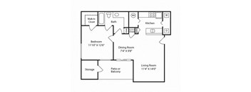 Windsor Westminster - 2D Floorplan - A2 Summer