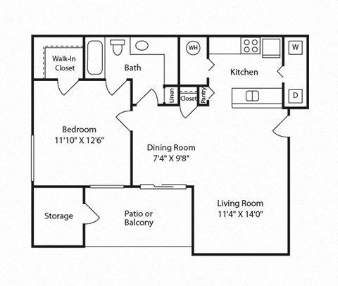Windsor Westminster - 2D Floorplan - A2 Summer