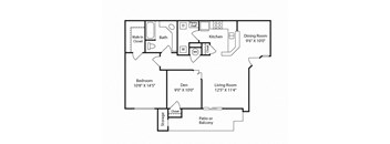 Windsor Westminster - 2D Floorplan - B1 Pinnacle