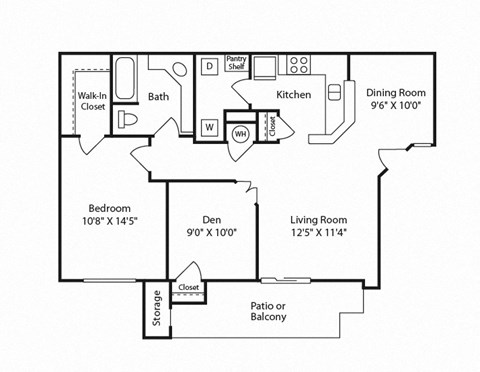 Windsor Westminster - 2D Floorplan - B1 Pinnacle