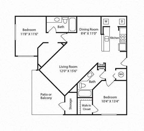 Windsor Westminster - Floorplan - 2D Floorplan - B4 Apex