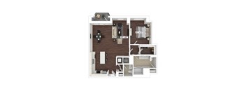 A13 floor plan at The Woodley, Washington, DC
