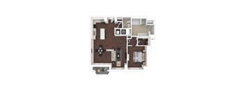 A14 floor plan at The Woodley, 2700 Woodley Road, NW, 20008