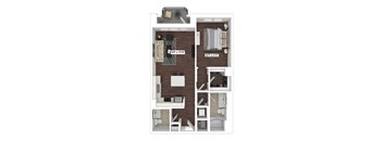 A9(5) floor plan at The Woodley, Washington, DC