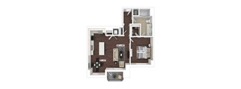 A15 floor plan at The Woodley, 2700 Woodley Road, NW, Washington, DC