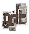 A15 floor plan at The Woodley, 2700 Woodley Road, NW, Washington, DC
