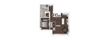 A6(4) floor plan at The Woodley, 2700 Woodley Road, NW, 20008