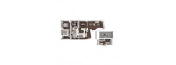 B9(2) floor plan at The Woodley, Washington, DC
