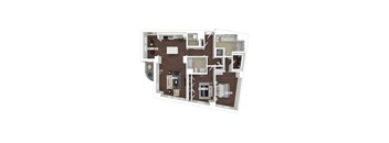 B11 floor plan at The Woodley, Washington, DC 20008