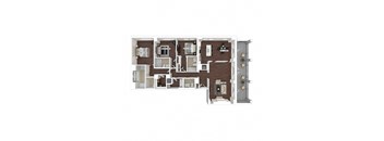 C10 floor plan at The Woodley, 2700 Woodley Road, NW, 20008