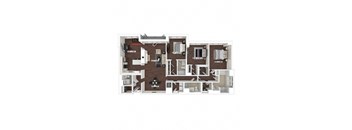 C7 floor plan at The Woodley, Washington, DC 20008