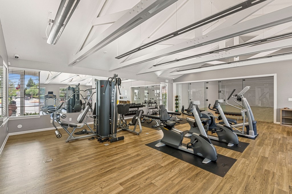 Fitness Center Gym at Mission Pointe by Windsor, Sunnyvale, California