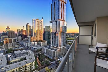 Balcony view at The Monarch by Windsor, Austin, TX
