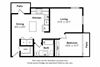 Grenada floor plan Grenada floor plan at Tera Apartments, Washington, 98033