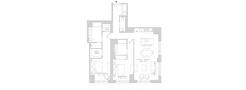 the floor plans  residences at battery park apartments