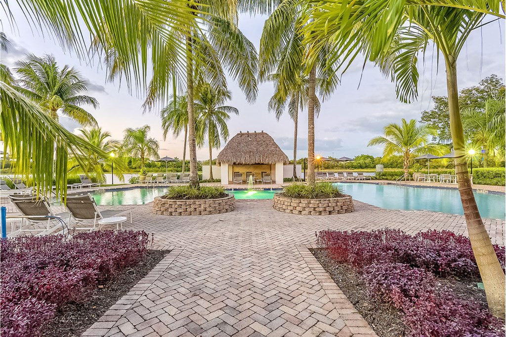 Pool View at The Winston by Windsor, Pembroke Pines, Florida