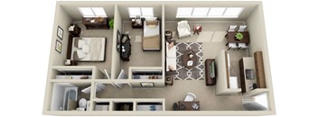 2 Bedroom, 1st Floor