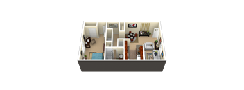 1 Bedroom, 1 Bath