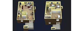 3 Bedroom, 1.5 Bath Townhome