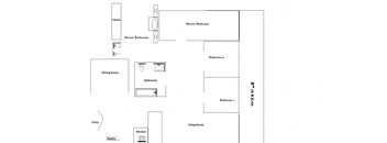 Annandale Apartments 3 Bedroom Floorplan