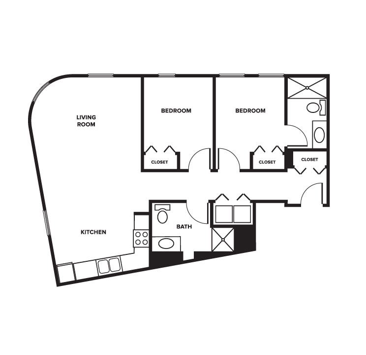 The Waldorf floorplan