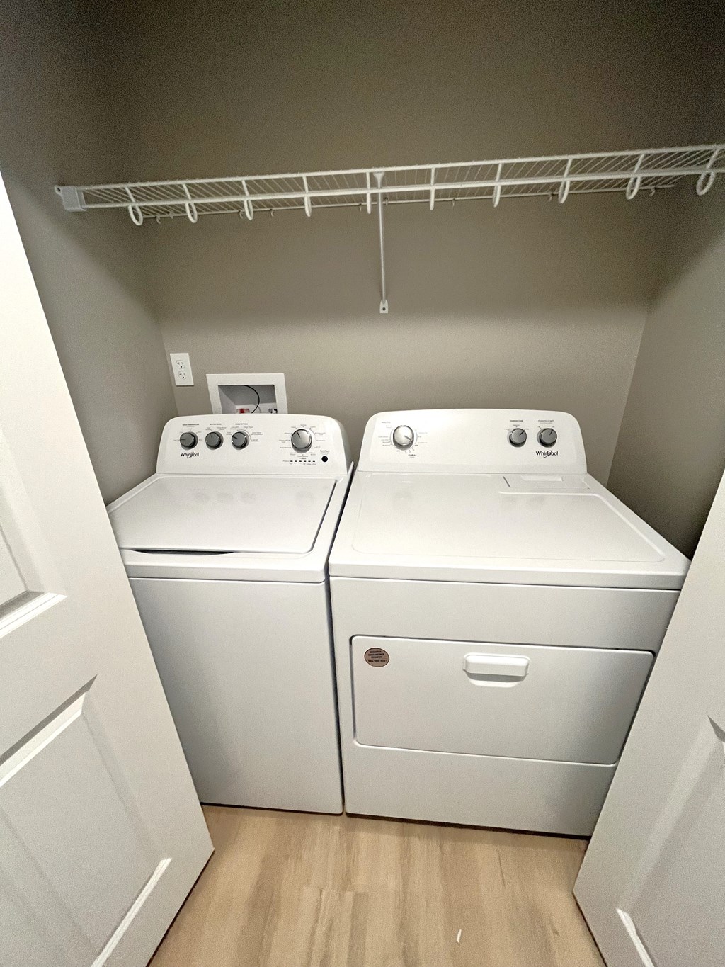 washers and dryers in every unit