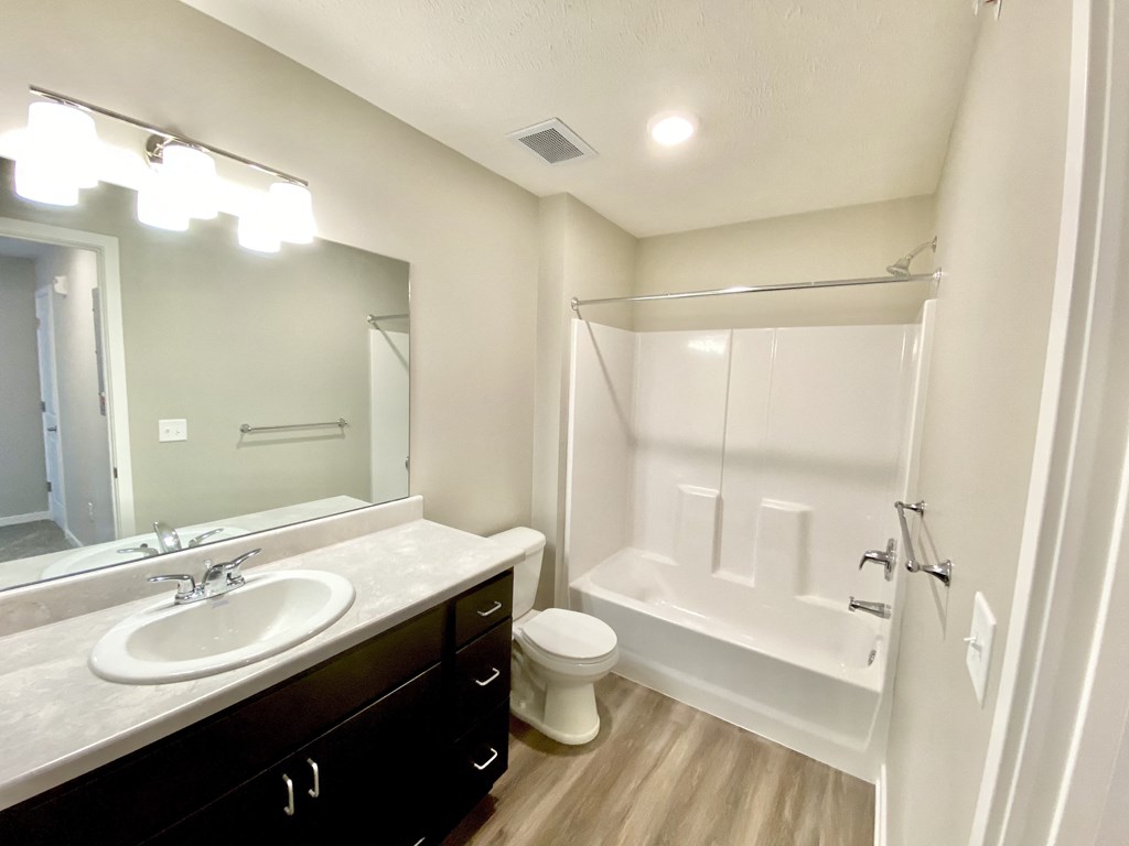 Bathroom Mirror Sink Shower Victory Village