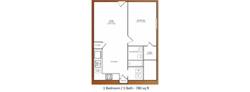 1 Bedroom 1 Bath