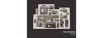 Floor plan, layout, apartment, Victory Village