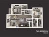The Platte Floor plan, layout, apartment, Victory Village